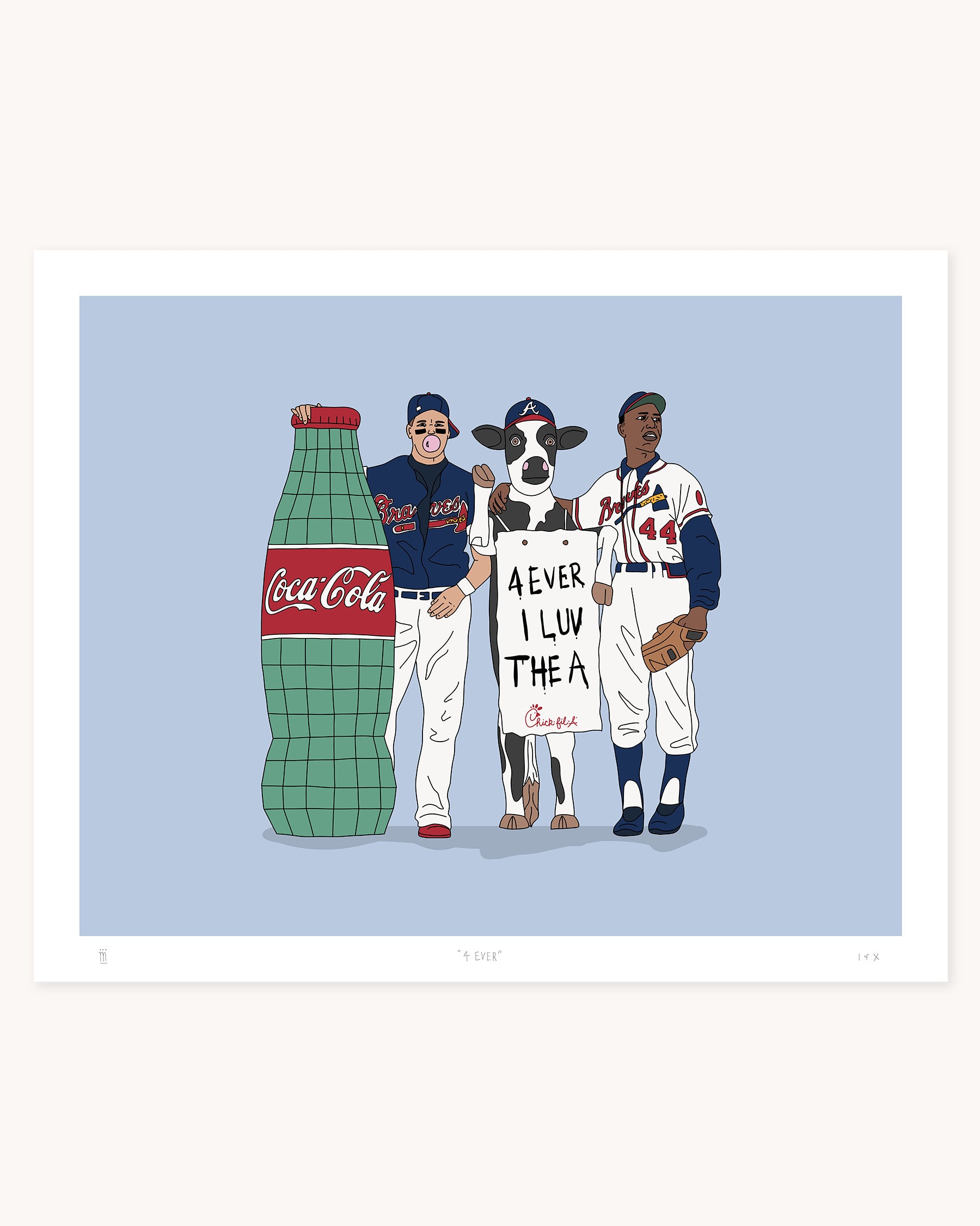 "4 Ever" 16x20 Print