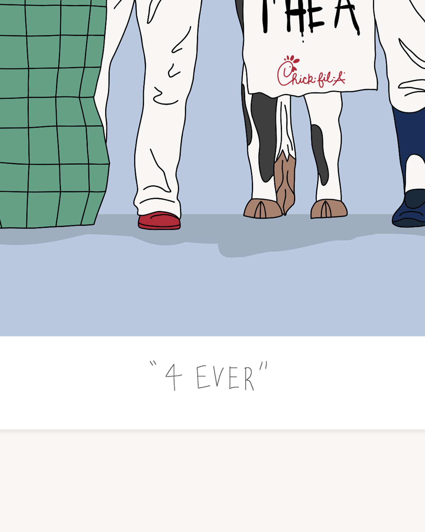 "4 Ever" 16x20 Print