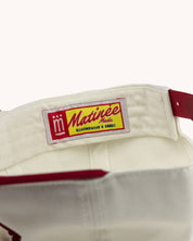 Trademark Hat (Red/Beige)