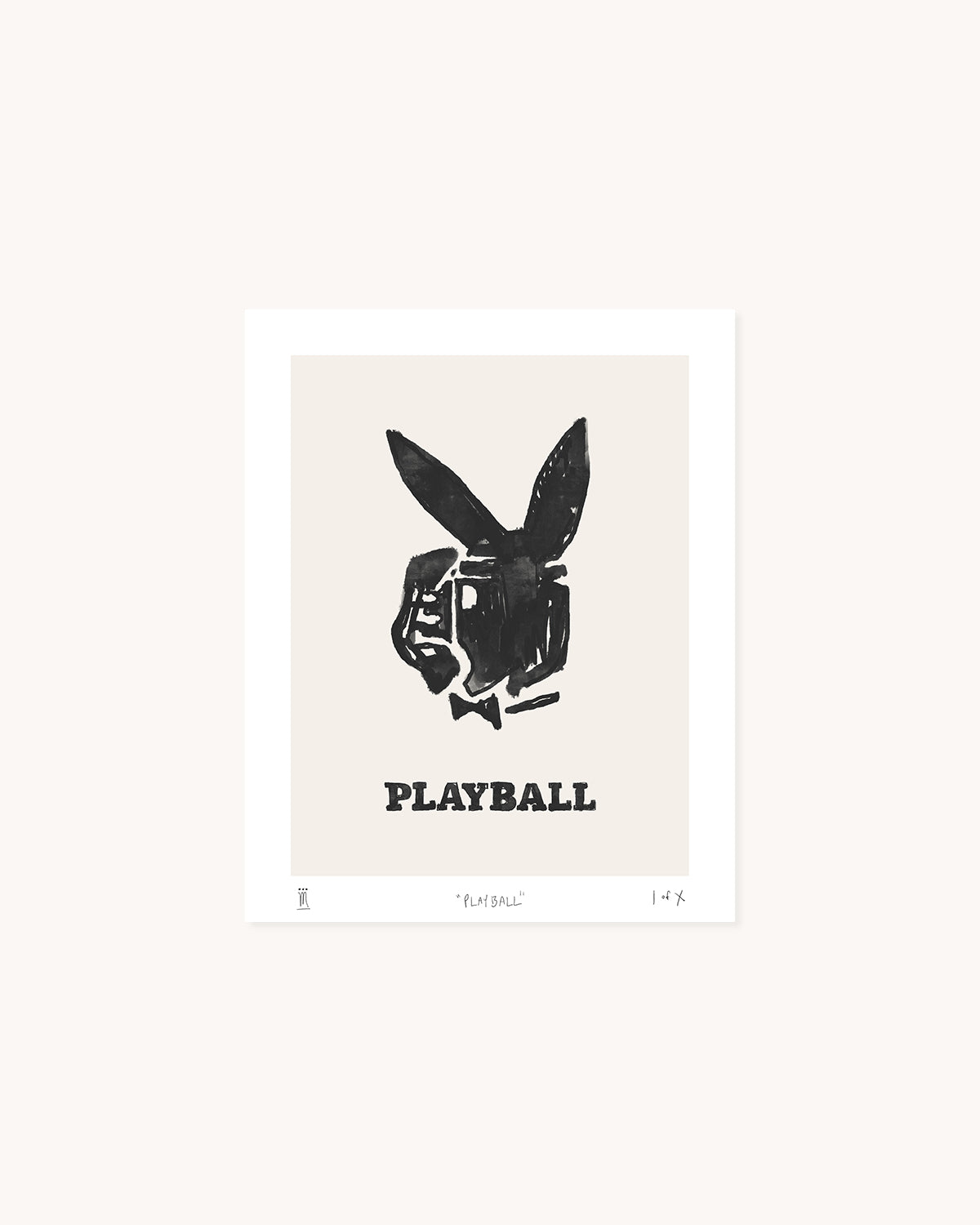 "Playball" 8x10 Print